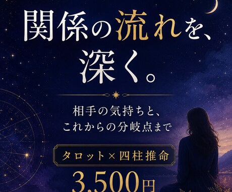 相手の気持ちと関係の流れ、深く読みますます 迷いに区切りを。ちゃんと向き合いたい方へ イメージ1