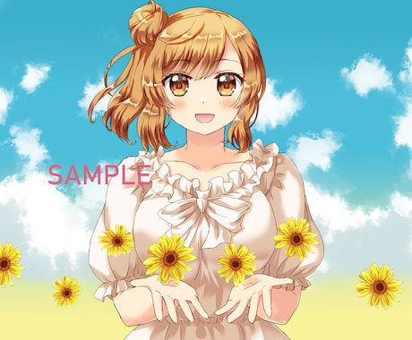 商用利用可・動画サムネイル、一枚絵をお描きします 可愛いキャラ絵をお求めの動画投稿者様、Vtuber様へ イメージ1
