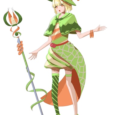 女の子のVtuber用キャラデザを描きます ご要望に沿ったVtuber用のキャラデザをご提供いたします イメージ1