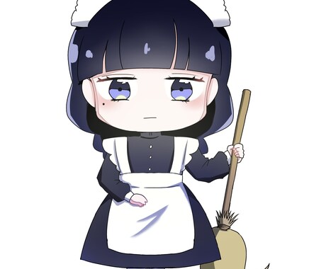 アイコン等に使えるちびキャラを描きます イメージ1