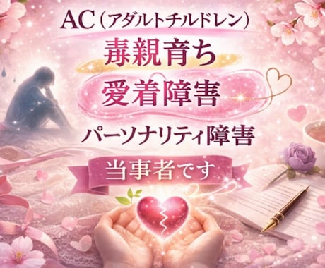 AC┊︎愛着障害┊︎パーソナリティ障害┊︎聴きます 当事者┊︎精神保健福祉士┊︎社会福祉士┊︎元No.1風俗嬢 イメージ1