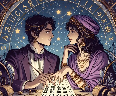数秘術で2人の相性占います 星の縁、数秘の絆。運命の相手を解き明かす。 イメージ1