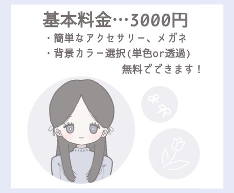 即日対応可✿ゆるかわSNSアイコンお描きします 商用利用OK♪ SNS・ブログ等に使えるアイコンを制作します イメージ2