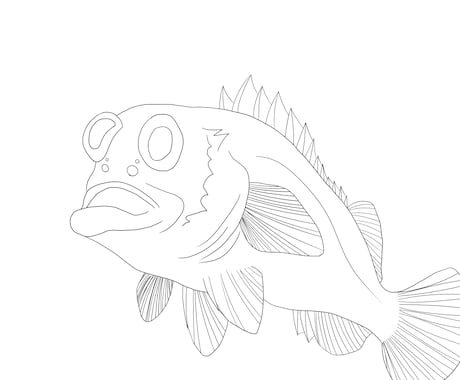 元水族館飼育員が水生生物のイラスト描きます イラスト、解説版、SNSのアイコン等に イメージ2