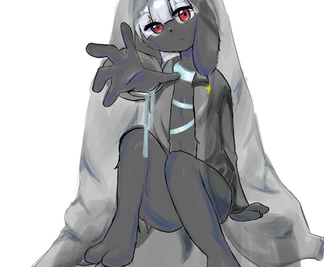 可愛い女の子やケモノのイラスト描きます 水彩風や厚塗りなど様々な塗りがお選びいただけます イメージ1
