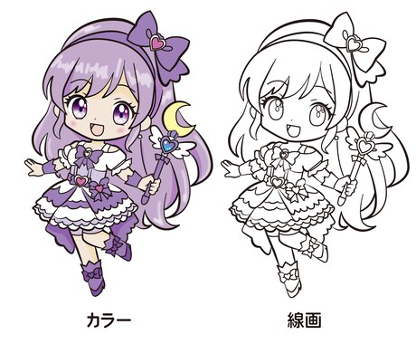 AI画像・手描き画像をベクターデータ化します Illustratorで丁寧にトレース・調整いたします イメージ2