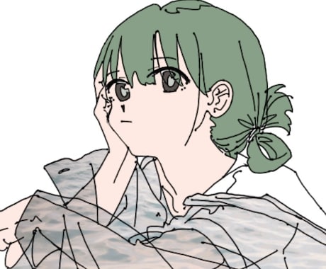 アニメタッチのイラストが描けます イメージ1