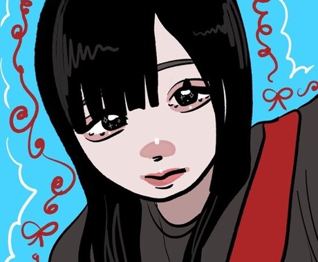 可愛く特徴的な似顔絵を作成します やわらかく、特徴的でかわいい似顔絵 イメージ2