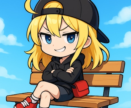鮮やかで可愛いミニキャラを作成します イメージ1