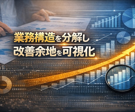 利益が残る業務設計に再構築しますます AI活用も含め業務と売上構造を再設計 イメージ1