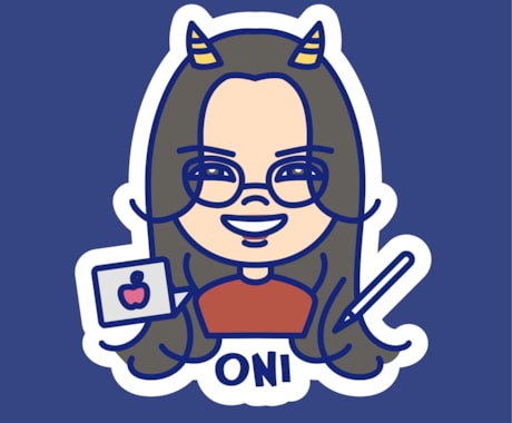 ころんと可愛いアイコンイラスト すぐに描きます あなたにそっくり ビジネスにもオススメ！ イメージ1