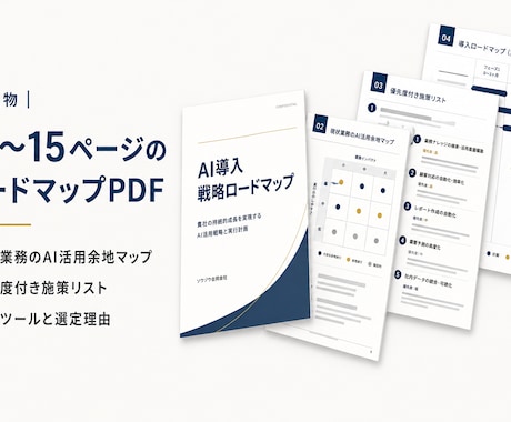 経営者向けAI導入の戦略ロードマップを提案します 何から始めるべきか、現役の代表が壁打ち相手になります イメージ2