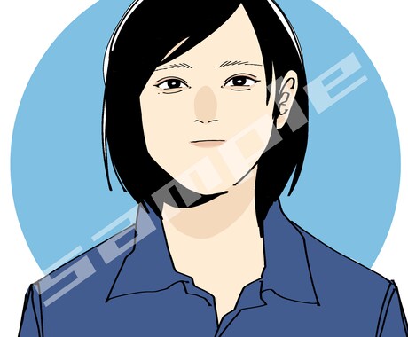 シンプルで親しみやすい似顔絵を作成します 誕生日や結婚式、長寿祝いのプレゼントにもピッタリ！ イメージ2