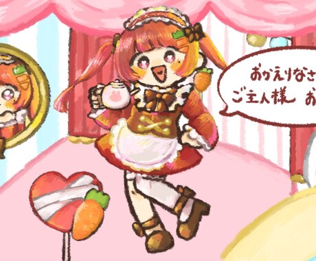 クレヨンのような全身イラスト動画を作ります やさしい色と動きで心に灯りをともします イメージ2