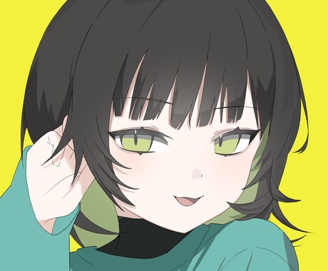 VTuberやSNSで使えるイラスト描きます かわいい・病みかわ・アニメ調などご要望に合わせます イメージ1