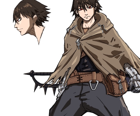 キャラデザや立ち絵、デフォルメキャラ等を作成します TRPGや動画等立ち絵、アイコン等にお勧めのキャラデザイン イメージ1