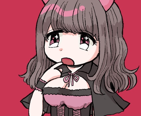 アイコンやステッカーに使えるイラスト描きます