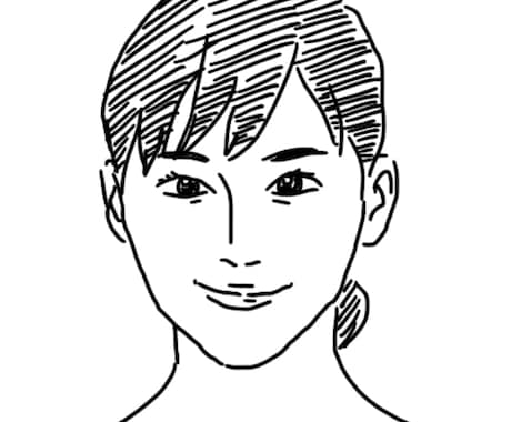 似顔絵作成します 写真からシンプルな似顔絵を作成します。 イメージ2