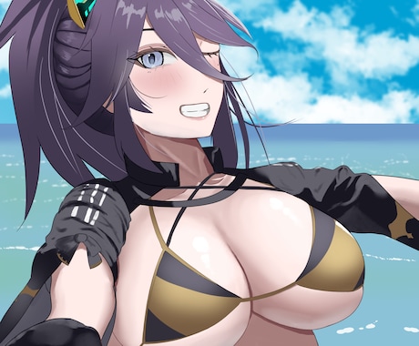 胸上〜全身立ち絵・サムネイルイラスト描きます TRPG・Vtuberに最適！キャラを魅力的に表現します！ イメージ1