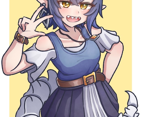 女の子やモンスターも可！キャラのイラスト描きます イメージ1