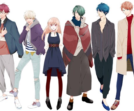 アイコンやカップルイラストなどフリーに描きます 得意のデジタルイラストを活かしてあなた好みの一枚を。 イメージ1