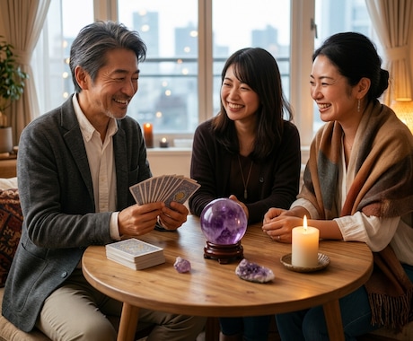 占い師さんの鑑定練習や雑談のお相手をします 占い師同士で気軽に話せる時間をご一緒します イメージ1