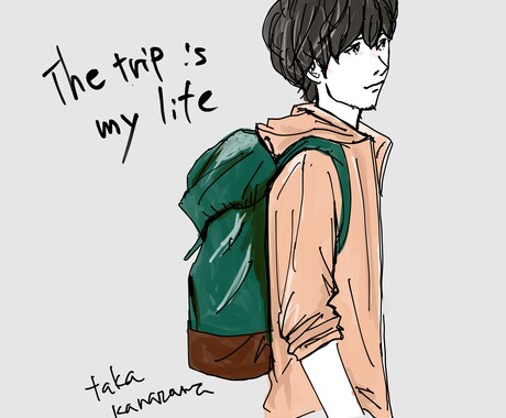 大人の美男美女イラスト承ります イメージ1