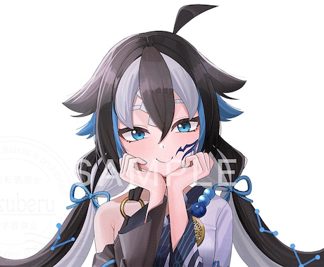 緻密で繊細な★高品質イラスト★制作します アイコン、配信、TRPG立ち絵等に使用できるイラスト♪ イメージ2