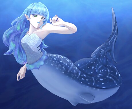 簡単なイラスト作成をします 簡単な1枚絵(バストアップ〜顔アップ)の制作 イメージ2