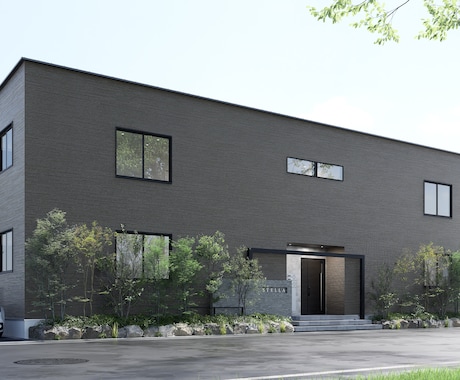 プロがフォトリアルで上質な外観パースを制作します 心を惹きつけるパースでプレゼンや販促に！割引実施中！ イメージ2