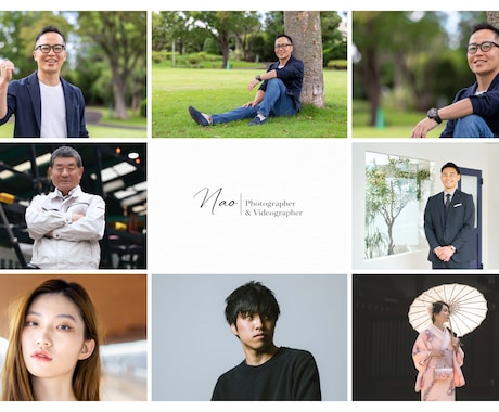 第一印象を変える　プロフィール写真を撮影します ビジネス用・個人用などジャンルは問いません。 イメージ2