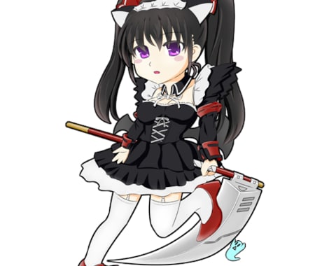 ３等身または２等身のデフォルメキャラクターをお作りします イメージ1