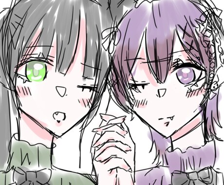 簡易イラスト描きます 追加料金なしです！好きなキャラクターや夢絵など気軽に！ イメージ1