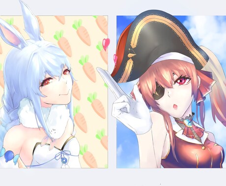 美麗なオリジナルイラストを描きます あなたのイメージするオリジナルキャラを壁紙やアイコンに！！ イメージ2