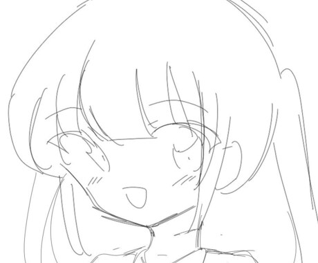 オリジナルのシンプルな女の子アイコン描きます TwitterやLINE等のアイコンにどうぞ♪ イメージ2