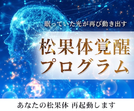 松果体再起動プログラム！覚醒エネルギーワークします 松果体アクティベーションセッション☆あなたの光、再び動き出す イメージ1