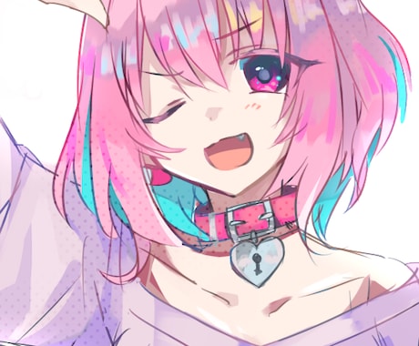 ゆるくアイコン描きます ラフでお安く！アイコン描きます！ イメージ1