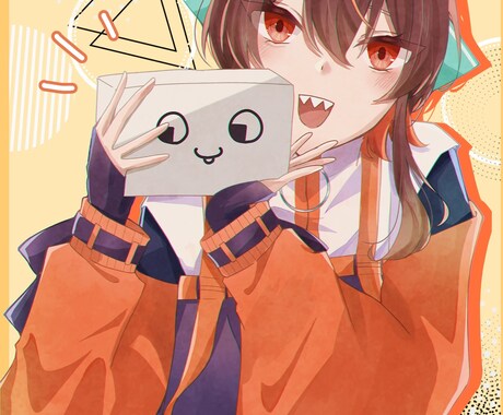 SNS用の可愛いアイコンを描きます あなただけの可愛いアイコンを描きます イメージ2