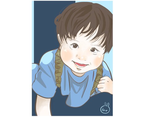 オープン価格残り4名様★お子様の似顔絵を作成します その瞬間をイラストにしませんか。 イメージ2