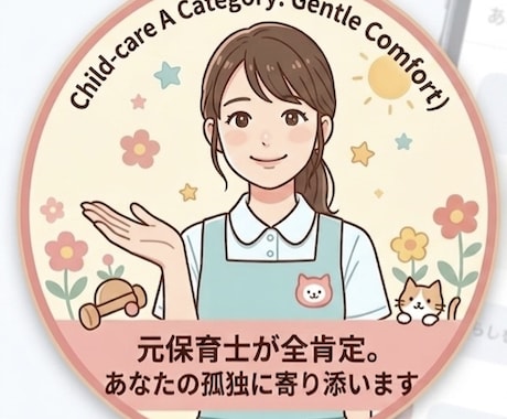 元保育士の夜職ママが全肯定。心の荷物受け止めます 否定しません。お名前も顔も伏せて、心の荷物を降ろしませんか？ イメージ1