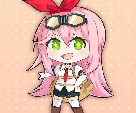 可愛いデフォルメキャラクター描きます アイコンや動画素材、グッズにも！ イメージ2