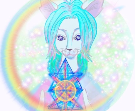 チャネリングしてイラストを描き必要な言葉届けます イラストと共に特性や人生をどう過ごせば幸せか言葉を届けます。 イメージ2