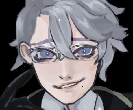 SNSアイコン描きます 厚塗りで重圧感のあるイラストを描きます！ イメージ2