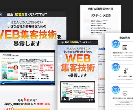 格安＆高品質なLP（ランディングページ）制作します あなたの商品を、ビックリするほどわかりやすくお伝えします イメージ2