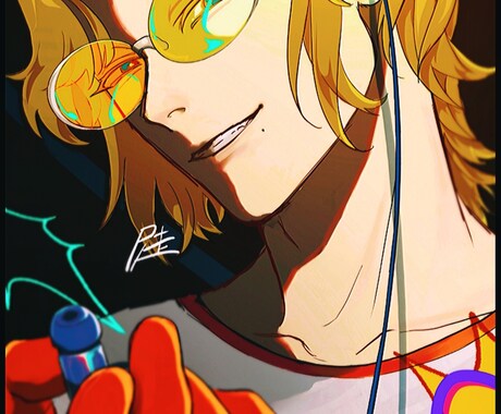 雰囲気・重厚感ある人物イラスト描きます 渋めの男性キャラが得意です！立ち絵・サムネ・アイコンなど イメージ2
