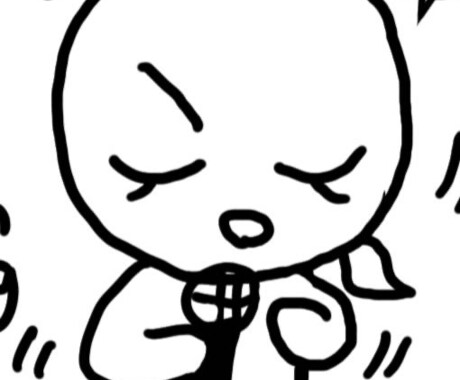 即席で色々な表情の棒人間の人物イラストを作ります まるまるとした、ほっこりとした人物イラストです イメージ2