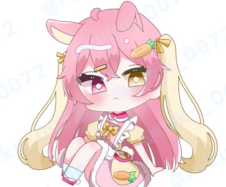 活動の際に使うキャラデザ制作してます イメージ1