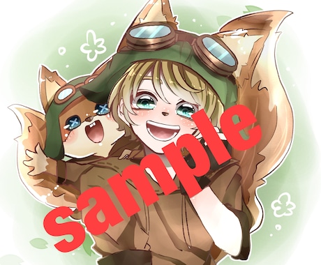 デフォから等身、けもみみまでアイコン描きます かわいいオリジナルアイコンがほしい方是非!! イメージ2