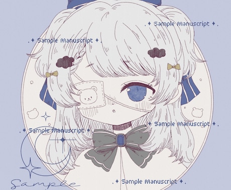 かわいいオリジナルのイラストを描きます かわいいイラストで、SNS用アイコン、ヘッダーを作成！ イメージ2