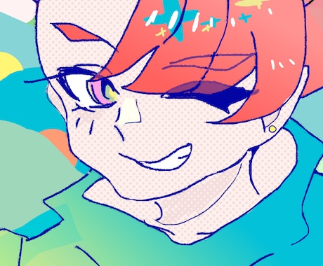 ポップなイラスト作成いたします 楽しい気持ちになれるイラストをお届けします！ イメージ1